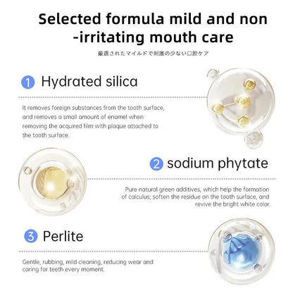 【Professional Grade】Niacinamide Foaming Whitening Toothpaste 8X - Fresh Breath Stain Removal Gentle Teeth Cleaning 100ml-A