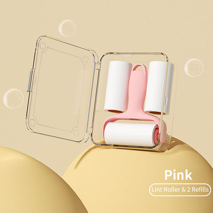 QIAWI™ Lint Roller, Portable Mini Lint Remover for Clothes, Reusable & Easy Tear Design