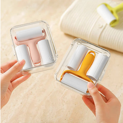 QIAWI™ Lint Roller, Portable Mini Lint Remover for Clothes, Reusable & Easy Tear Design