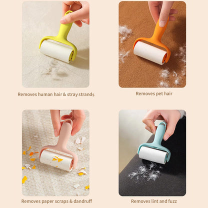 QIAWI™ Lint Roller, Portable Mini Lint Remover for Clothes, Reusable & Easy Tear Design