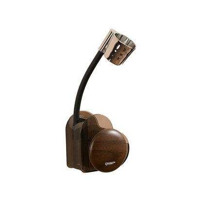 QIAWI™ Hands-Free Hair Dryer Holder, 2-Compartments & Cord Organizer