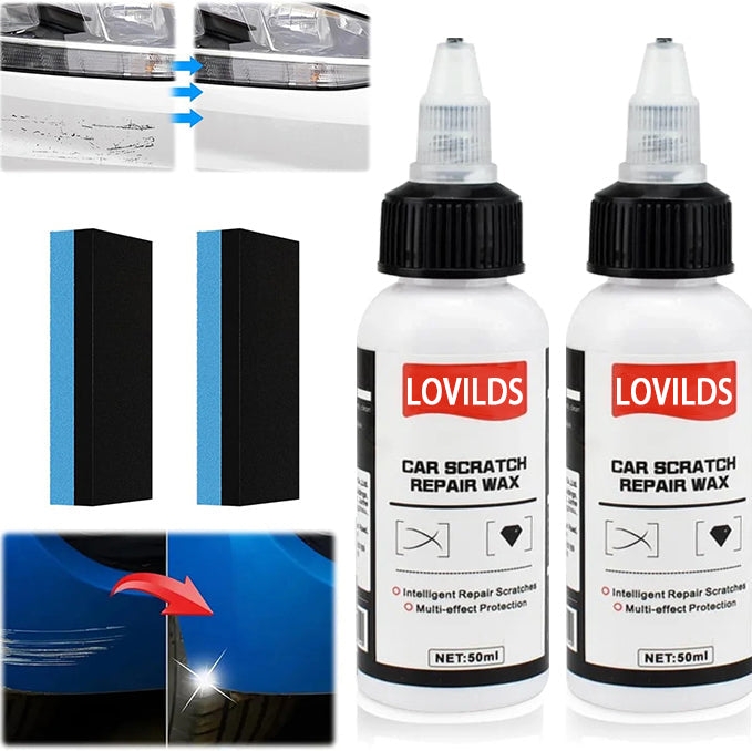 LOVILDS™Car Scratches Repairing & Polishing Wax Paint Ultimate Paint Restorer
