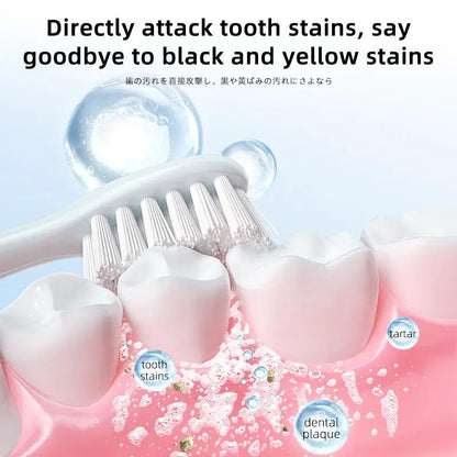 【Professional Grade】Niacinamide Foaming Whitening Toothpaste 8X - Fresh Breath Stain Removal Gentle Teeth Cleaning 100ml-A