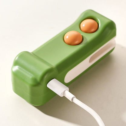 QIAWI™ Portable Mini Bag Sealer with Cutter and Magnet, Rechargeable Food Bag Sealer