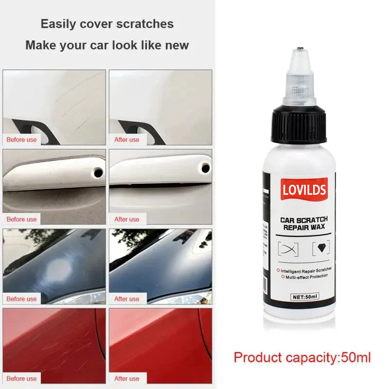 LOVILDS™Car Scratches Repairing & Polishing Wax Paint Ultimate Paint Restorer