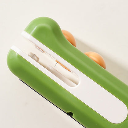 QIAWI™ Portable Mini Bag Sealer with Cutter and Magnet, Rechargeable Food Bag Sealer