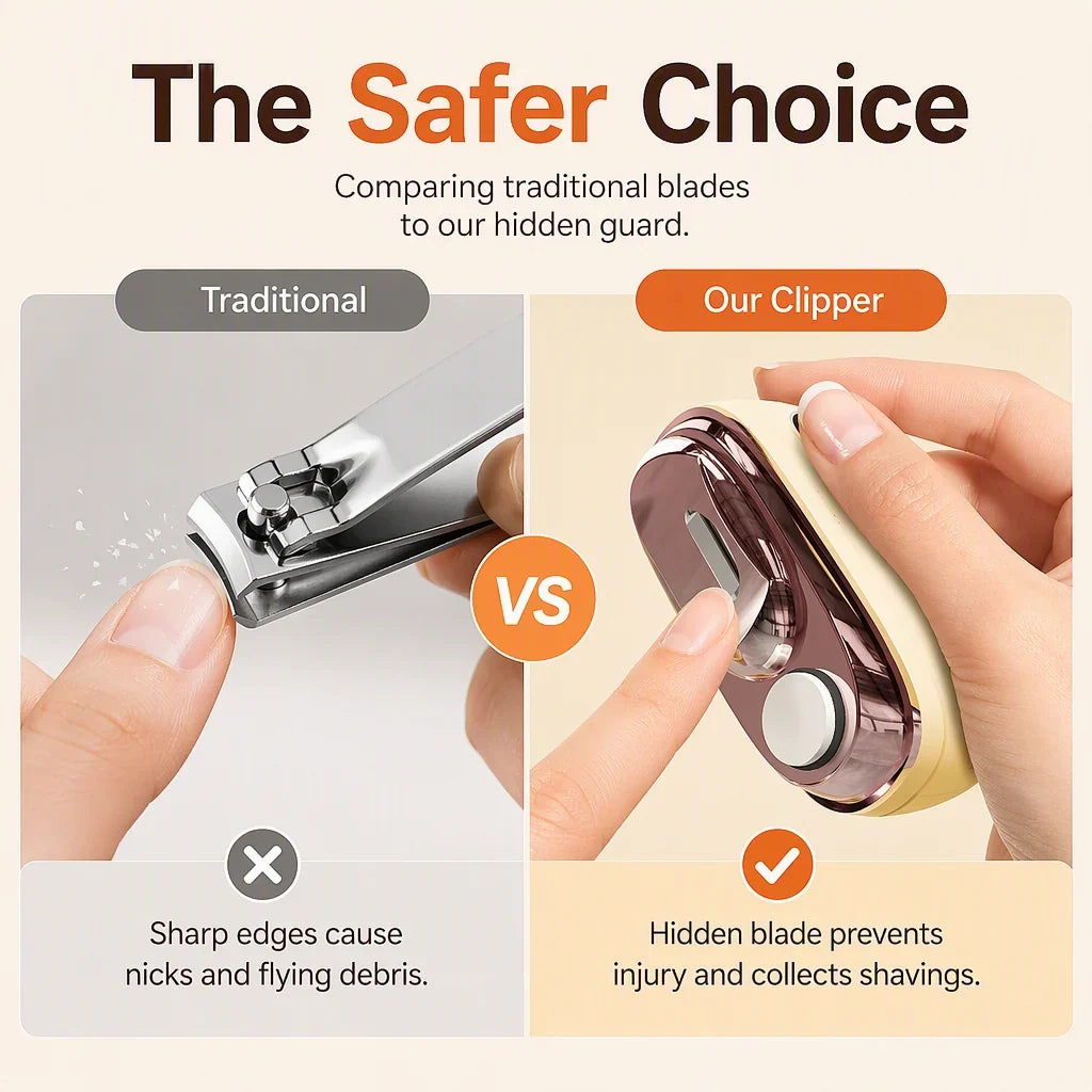 💅 2-in-1 Electric Nail Clipper & Smoother 🌟
