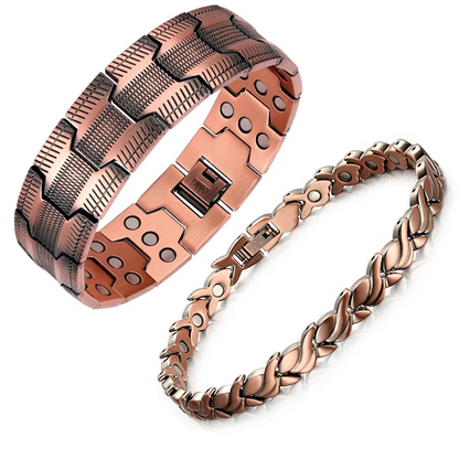 Copper magnetic bracelet--Relieve fatigue and promote blood circulation