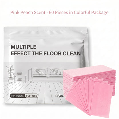 Multi-Effect Dissolvable Floor Cleaning Sheets – Streak-Free Shine for All Floors