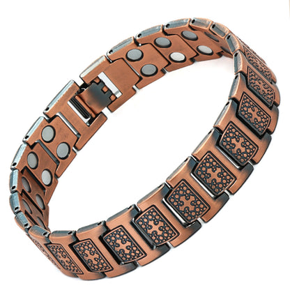 Copper magnetic bracelet--Relieve fatigue and promote blood circulation