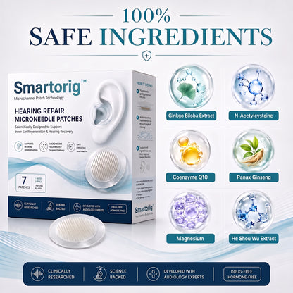 HEARING SUPPORT MICRONEEDLE PATCHES