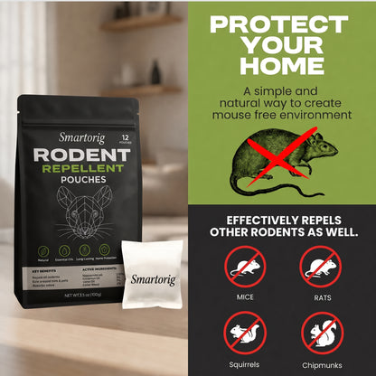 Smartorig® Natural Rodent Repellent Pouches