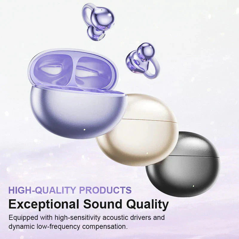 🏆LAST DAY SALE 50% OFF⏰Lightweight Open Ear Clip Bluetooth Headphones