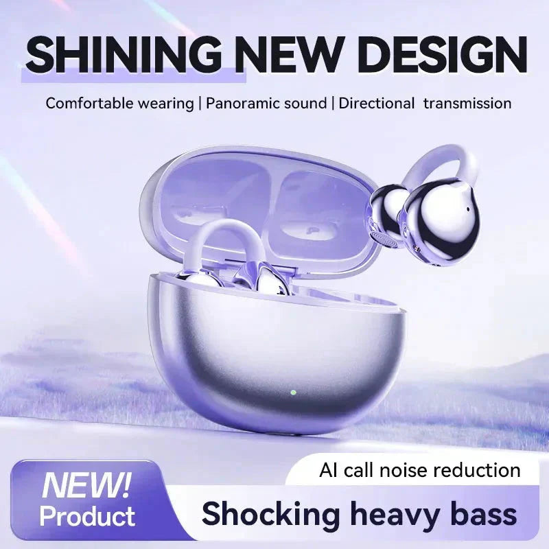 🏆LAST DAY SALE 50% OFF⏰Lightweight Open Ear Clip Bluetooth Headphones