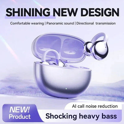 🏆LAST DAY SALE 50% OFF⏰Lightweight Open Ear Clip Bluetooth Headphones